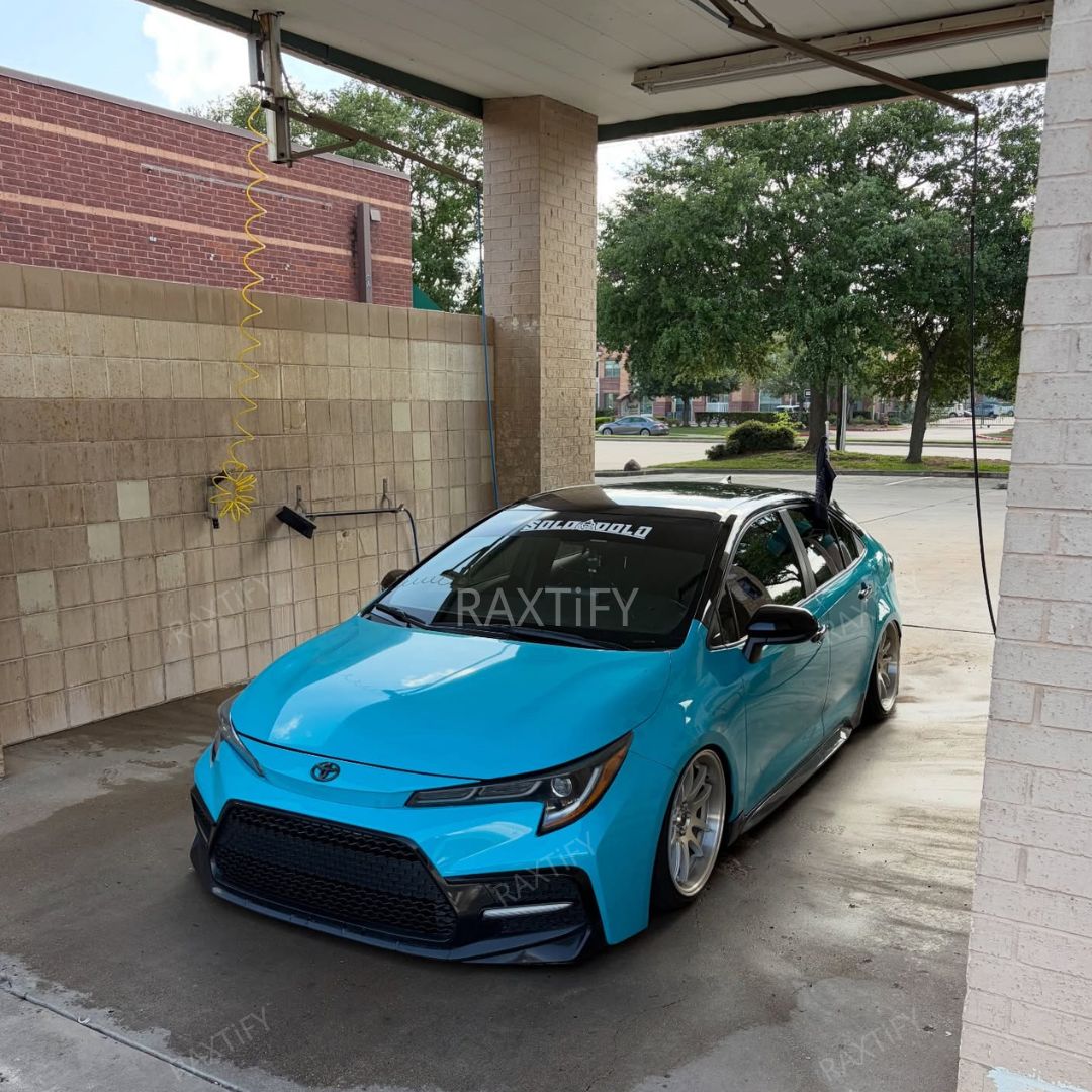 Gloss Miami Blue Vinyl Wrap