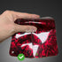 Gloss Mini Black Red Forged Carbon Fiber Vinyl Wrap