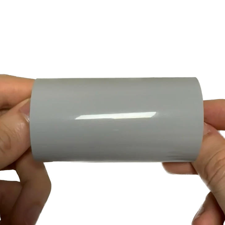 Gloss Nardo Gray Vinyl Wrap swatch card