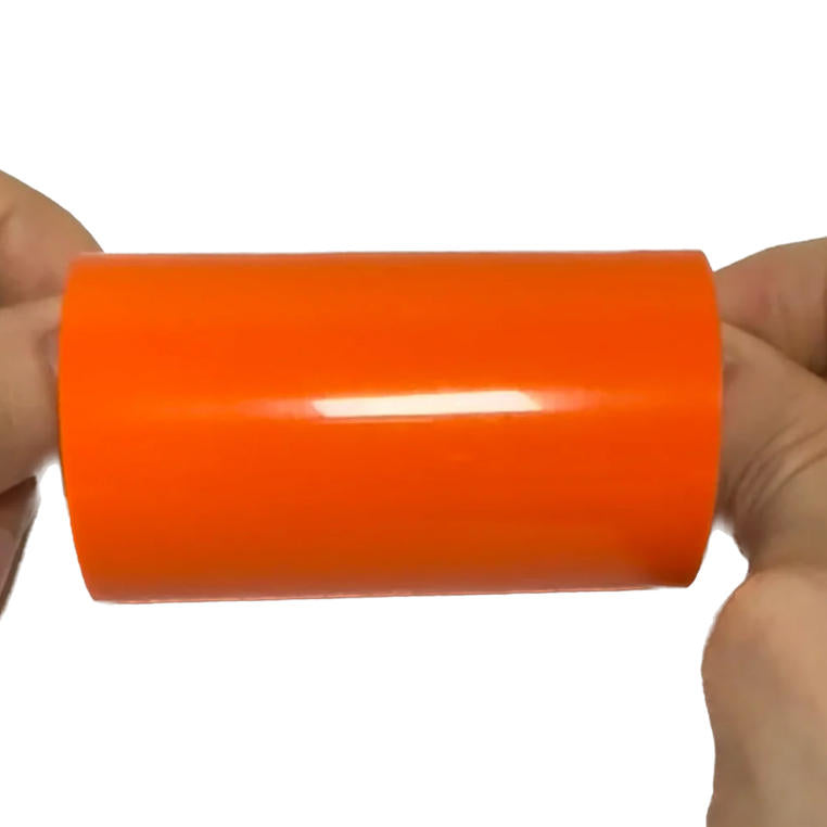 Gloss Orange Vinyl Wrap Swatch Card