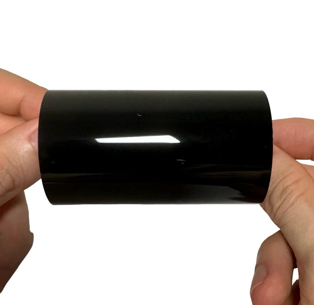 Gloss Piano Black Vinyl Wrap swatch card