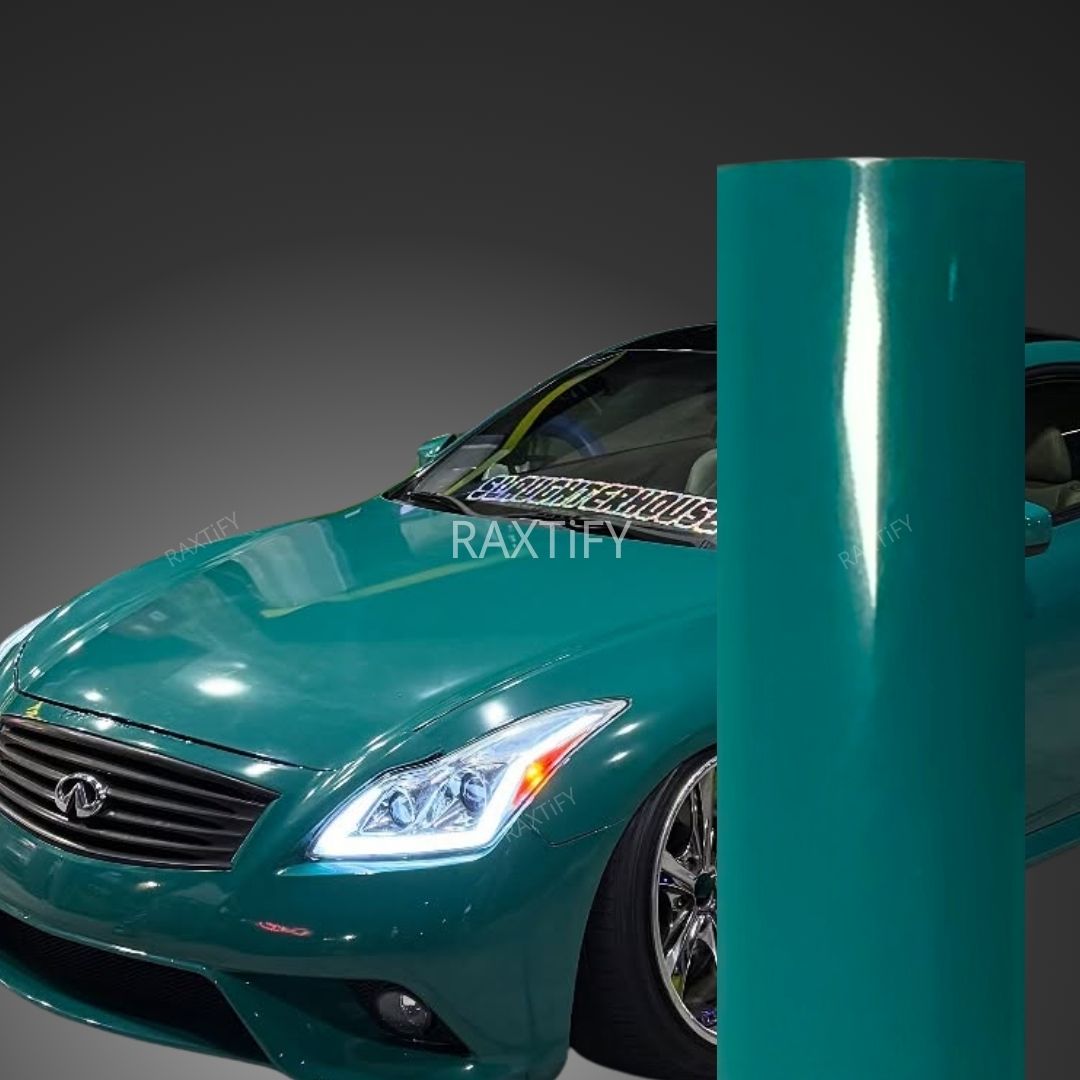 Gloss Pine Green Vinyl Wrap
