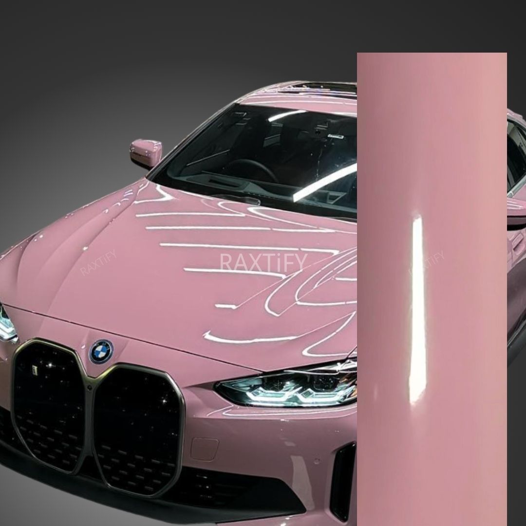 Gloss Plum Pink Car Wrap