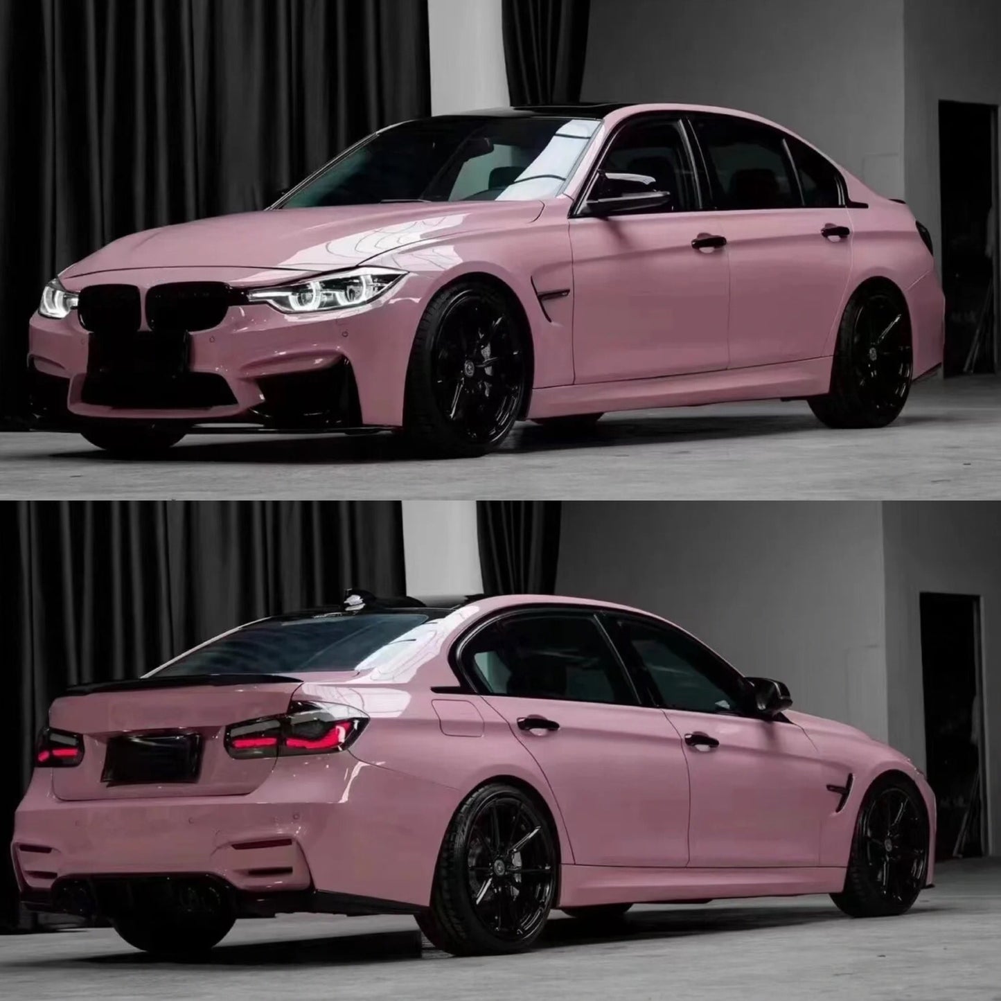 Gloss Plum Pink Car Wrap