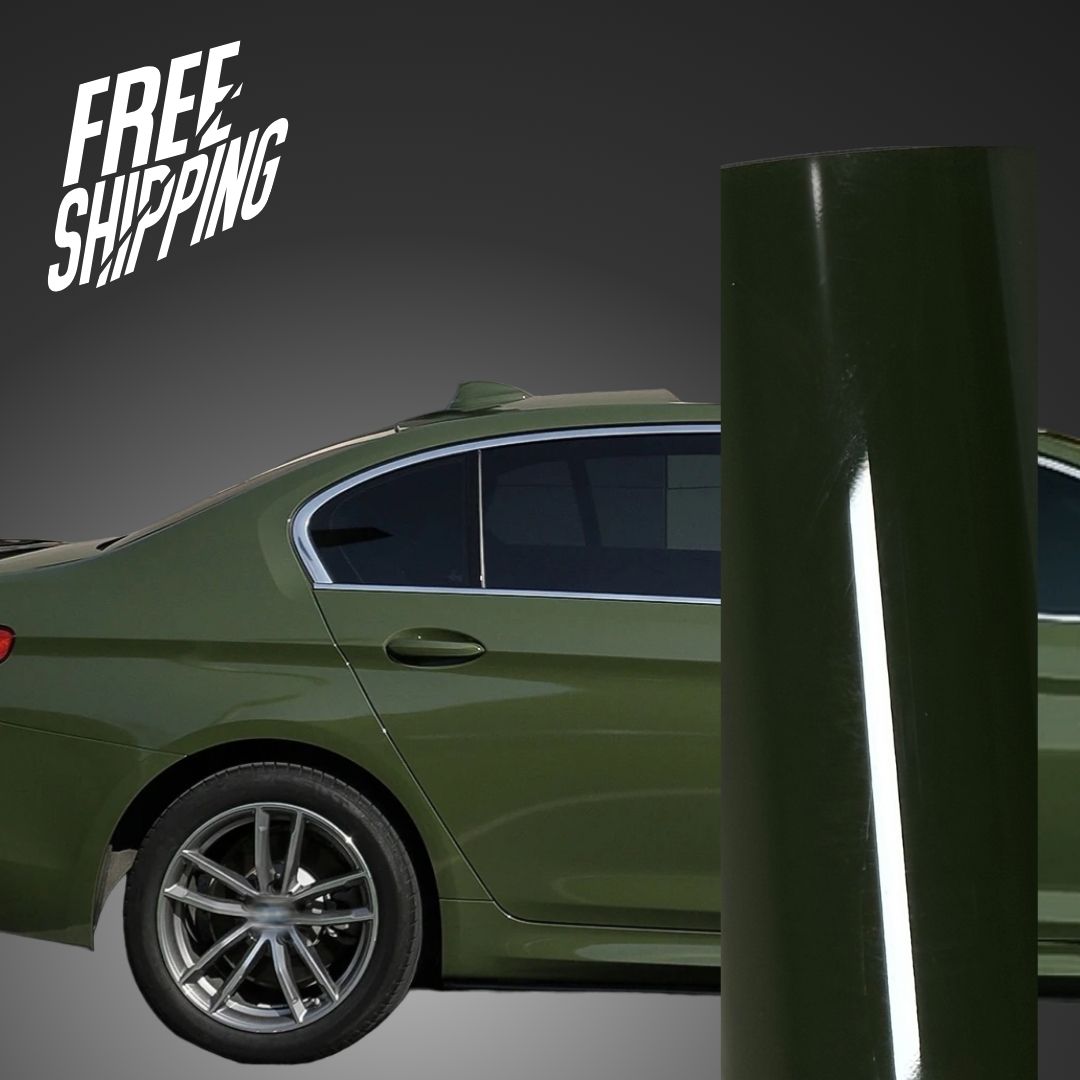 Gloss Reseda Green Vinyl Wrap