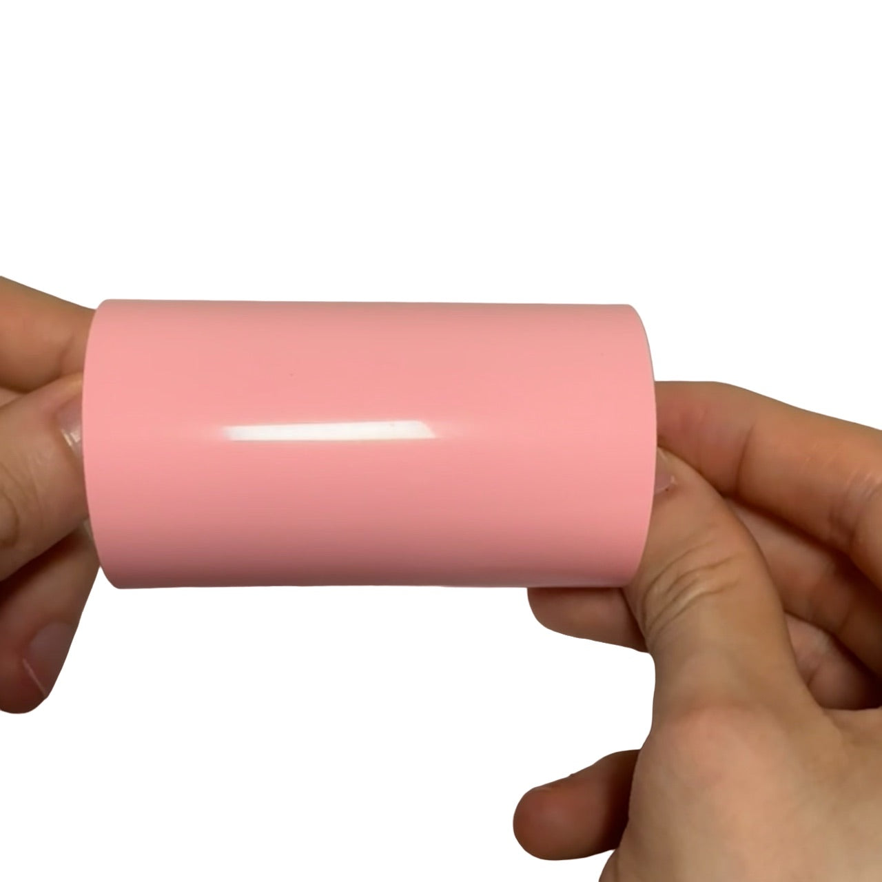 Gloss Rouge Pink Vinyl Wrap swatch Card