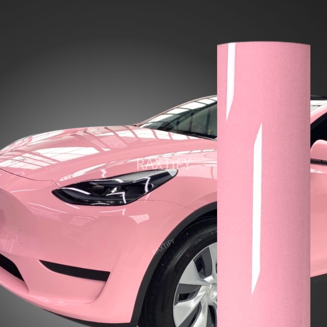 Gloss Rouge Pink Vinyl Wrap by RAXTiFY