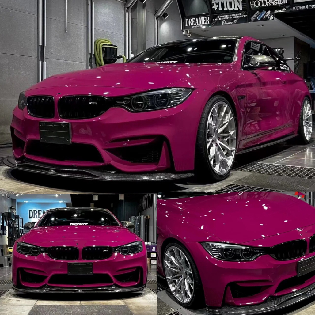 Gloss Ruby Star Vinyl Wrap