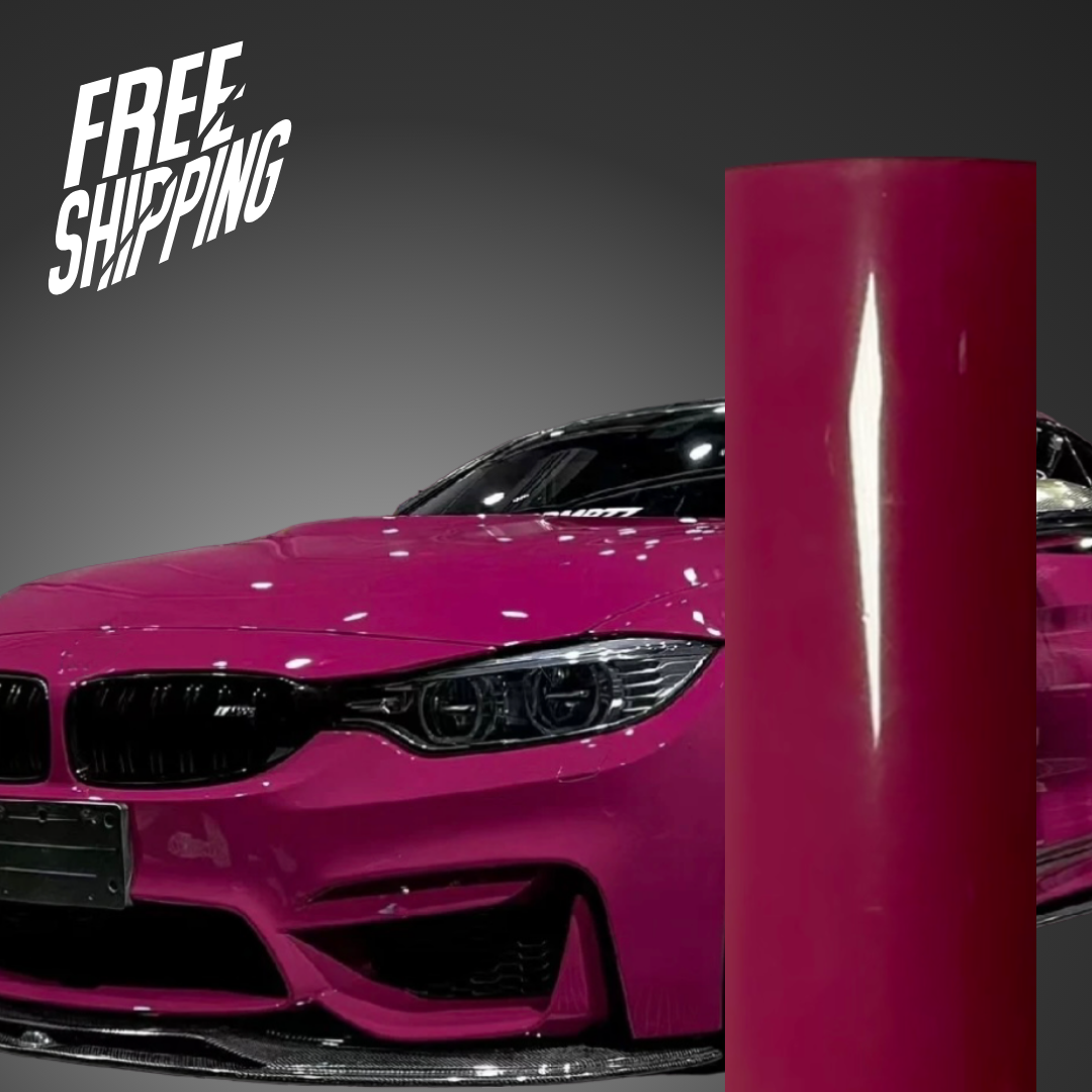 Gloss Ruby Star Vinyl Wrap