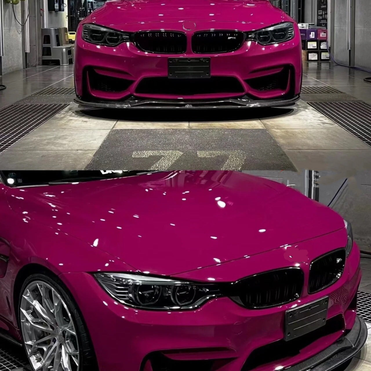 Gloss Ruby Star Vinyl Wrap