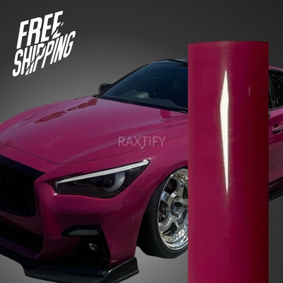 Gloss Ruby Star Vinyl Wrap