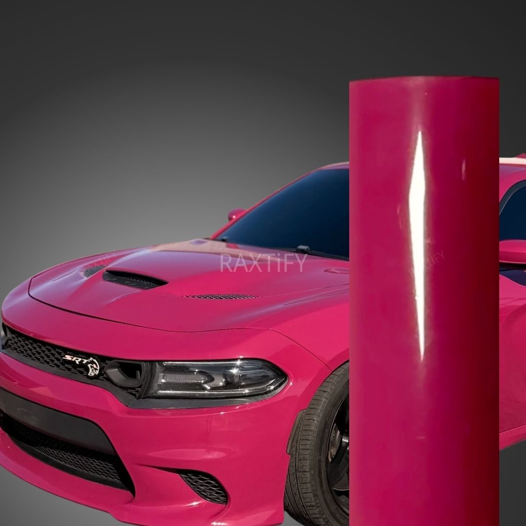 Gloss Ruby Star Vinyl Wrap