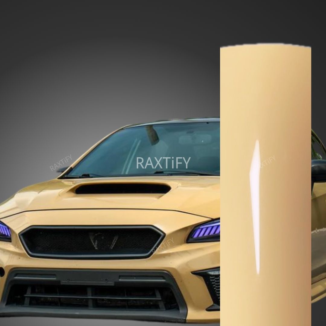 Gloss Sand Vinyl Wrap Car Color