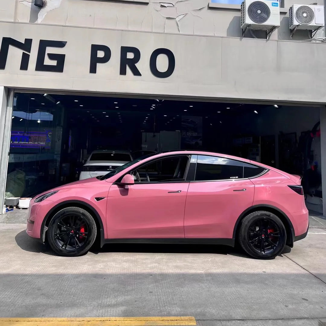 Gloss Ume Pink Car Wrap