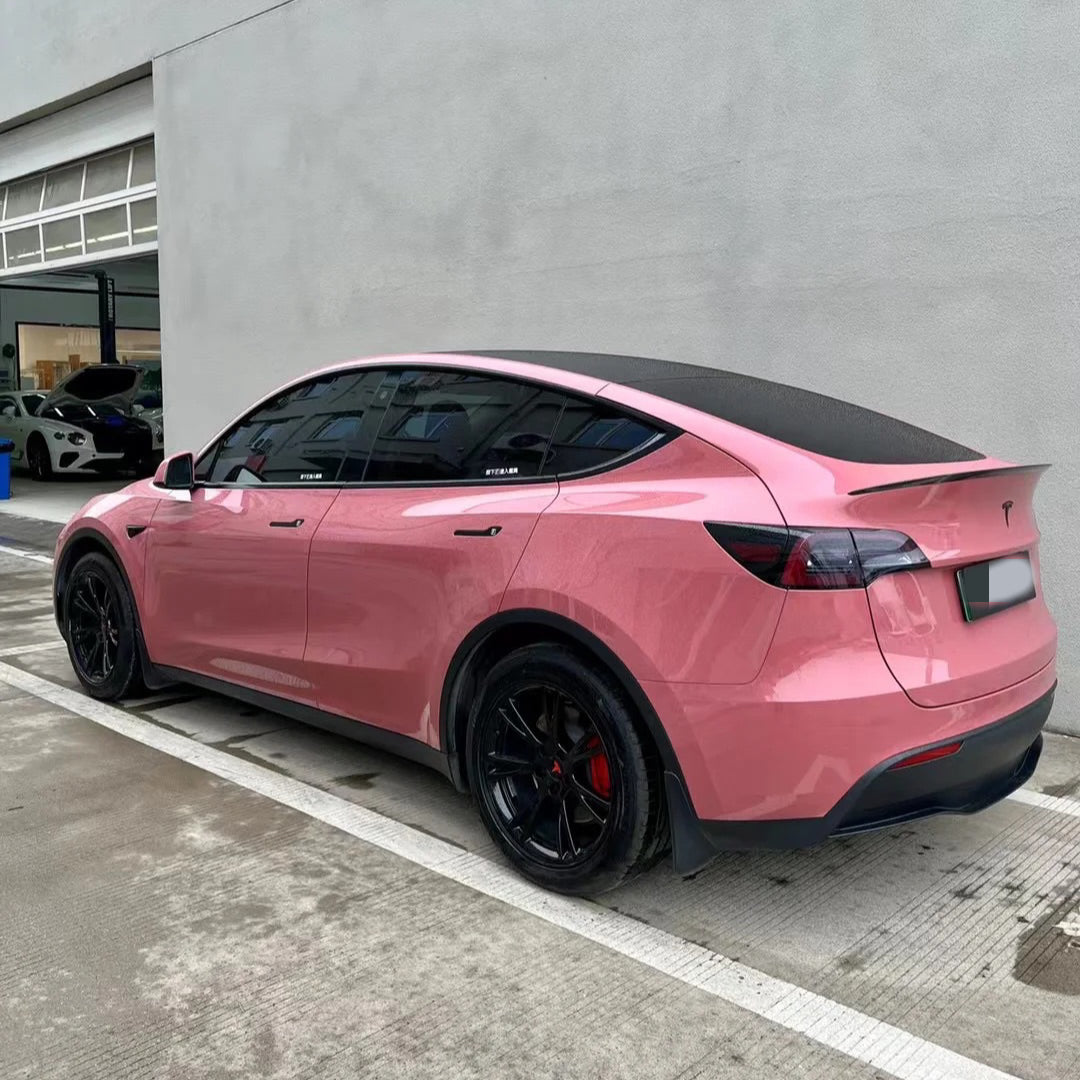 Gloss Ume Pink Car Wrap