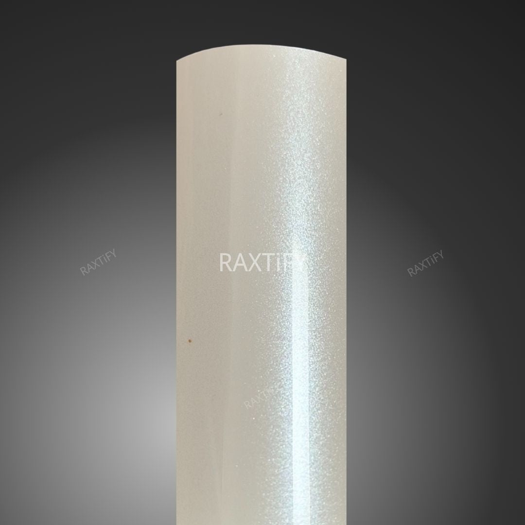 Gloss Metallic Pearl White Vinyl Car Wrap