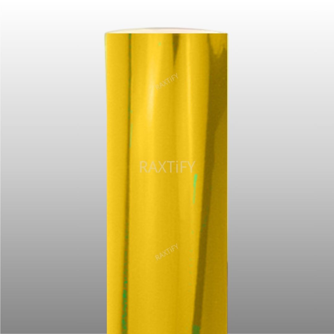 Golden Yellow Headlight Tint Film