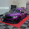 Honda Civic Black Purple Custom Vinyl Wrap