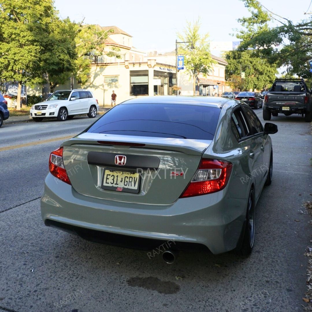 Honda Gloss Khaki Green Vinyl Wrap