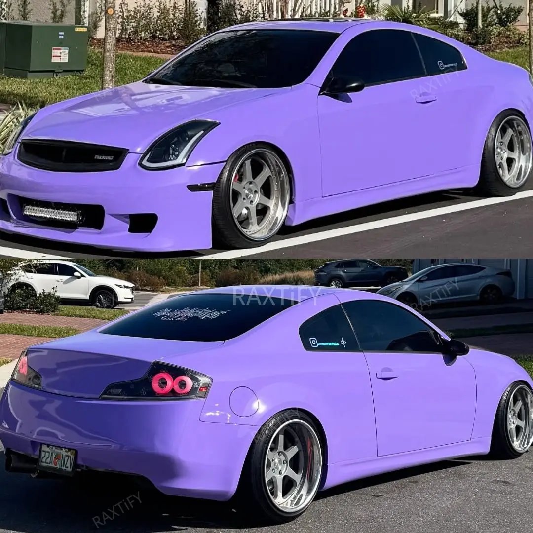Honda Gloss Lavender Purple Vinyl Wrap 