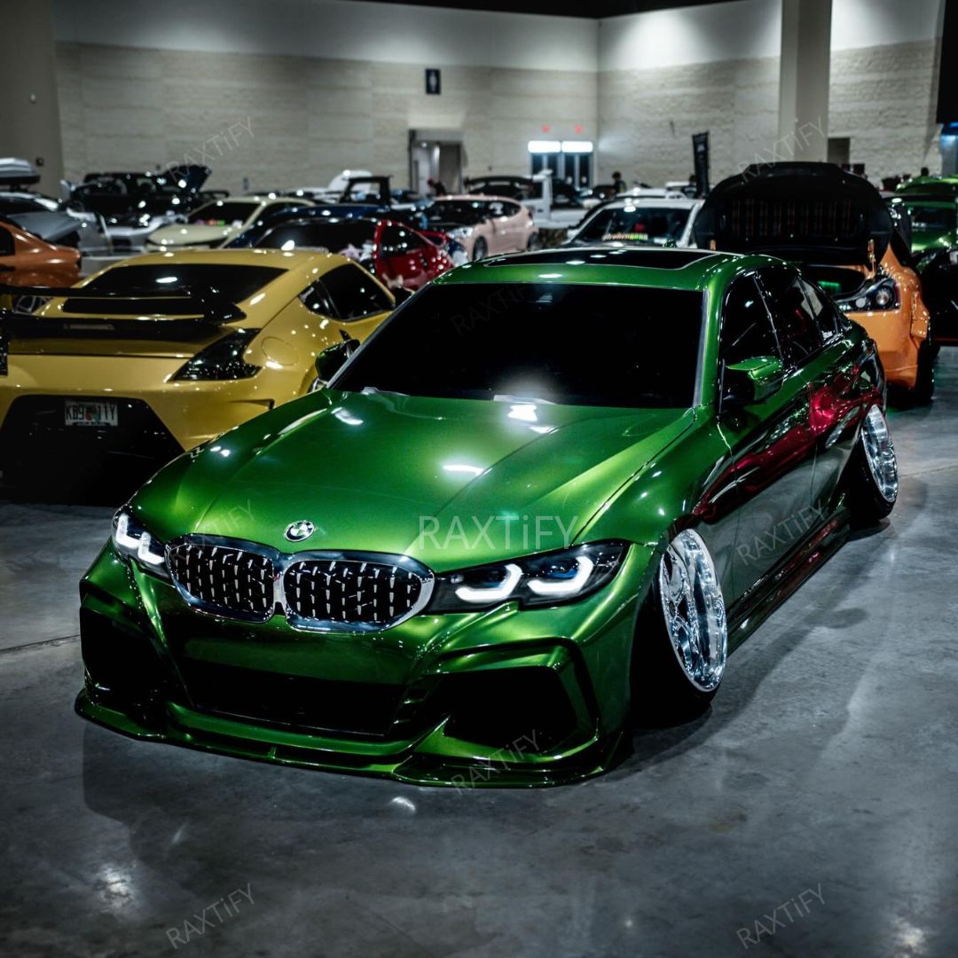 Honda Gloss Metallic Mamba Green Car Wrap