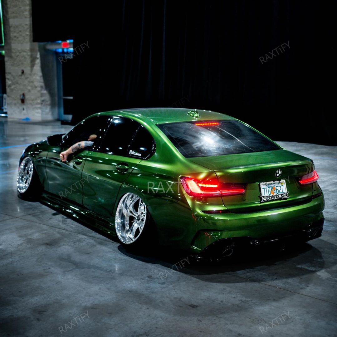 Honda Gloss Metallic Mamba Green Car Wrap