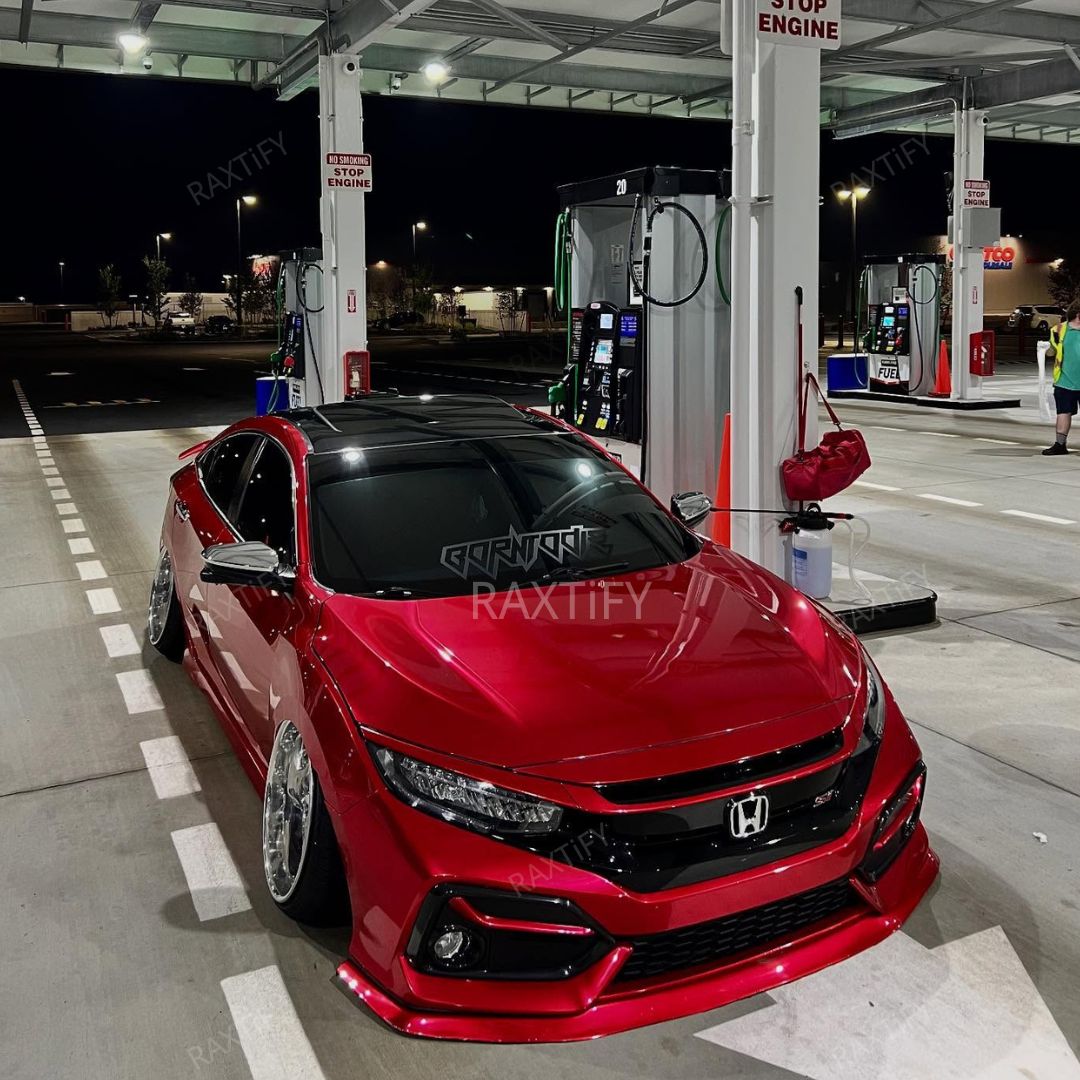 Honda Gloss Metallic Vampire Red Vinyl Wrap