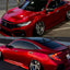 Honda Gloss Metallic Vampire Red Vinyl Wrap