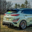 Gloss Diamond Pearl Light Khaki Green Vinyl Wrap hyundai side look