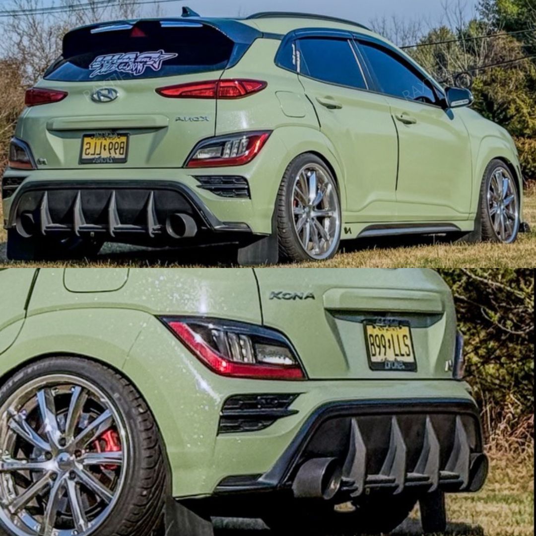 Gloss Diamond Pearl Light Khaki Green Vinyl Wrap hyundai full look