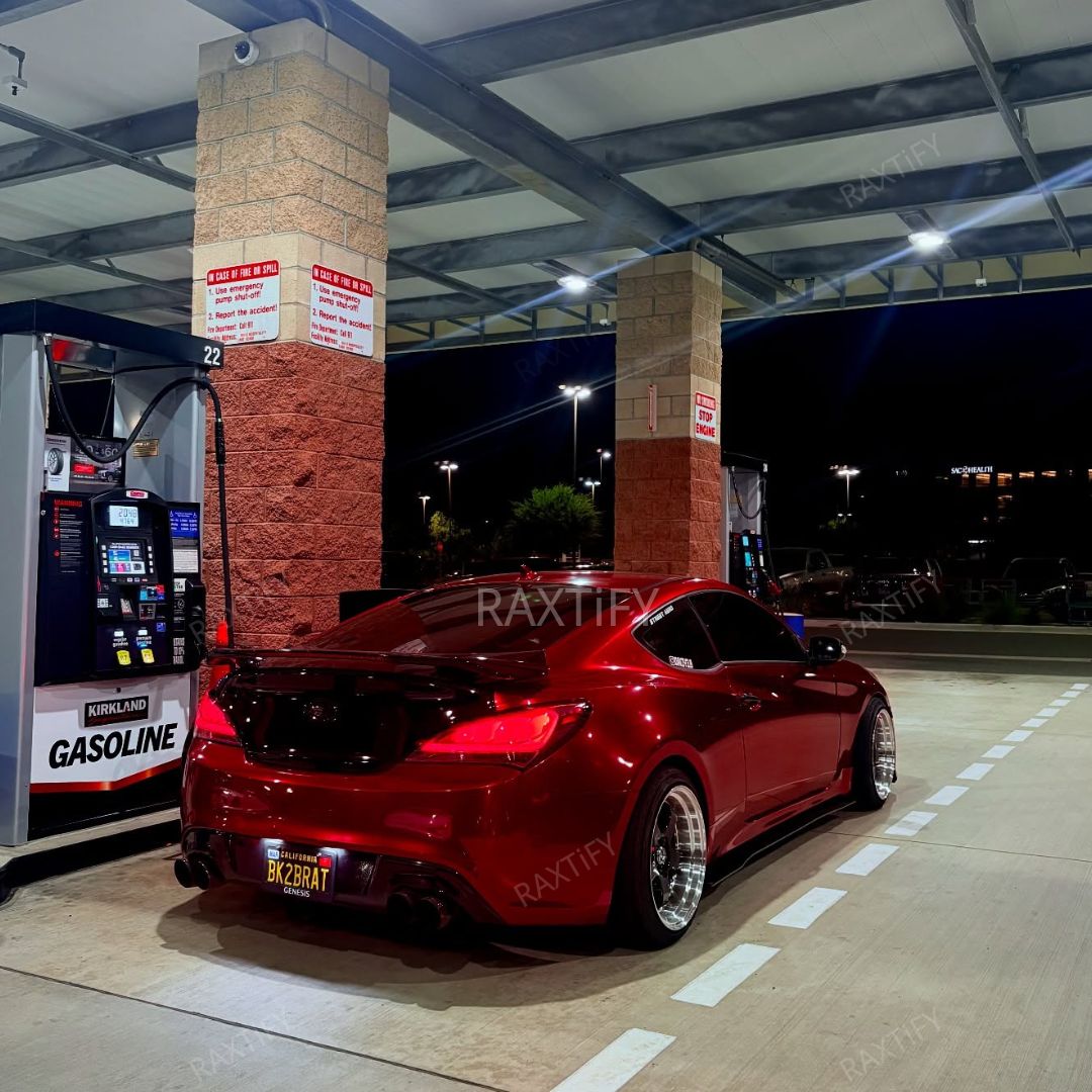 Hyundai Metallic Raspberry Red Vinyl Wrap