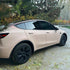 Matte Sand Yellow Vinyl Wrap Auto