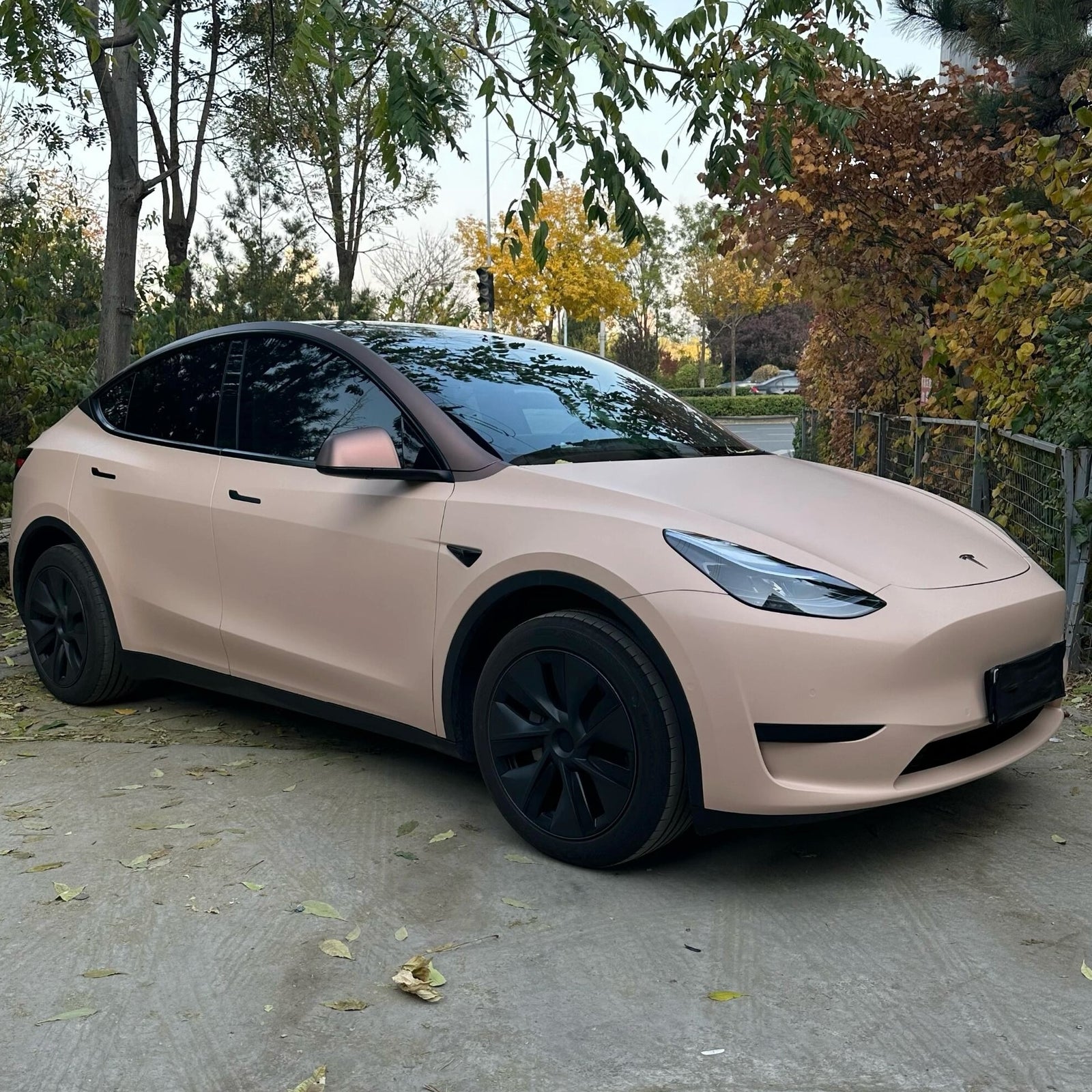 Matte Sand Yellow Vinyl Wrap Colored 