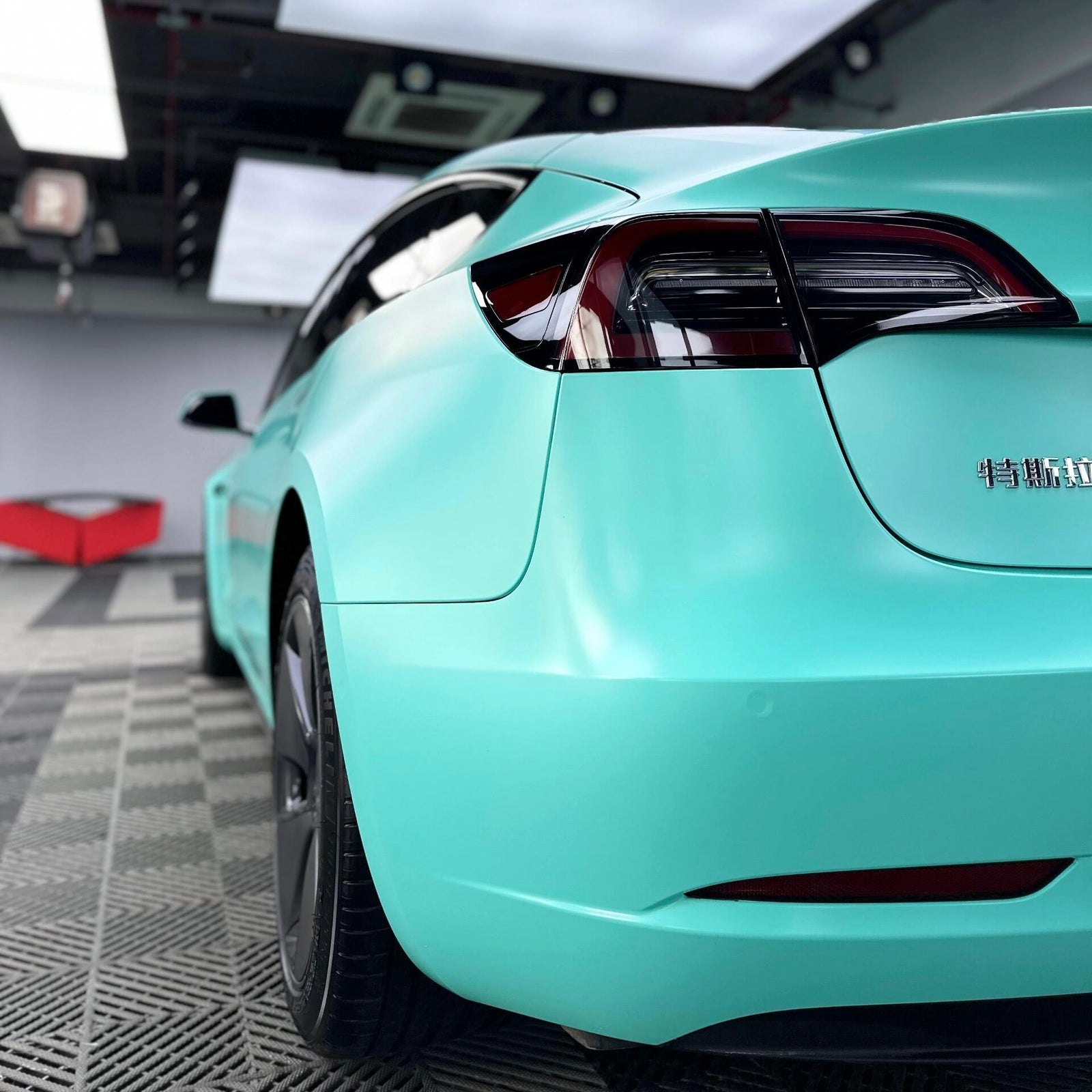 Matte Tiffany Vinyl Wrap