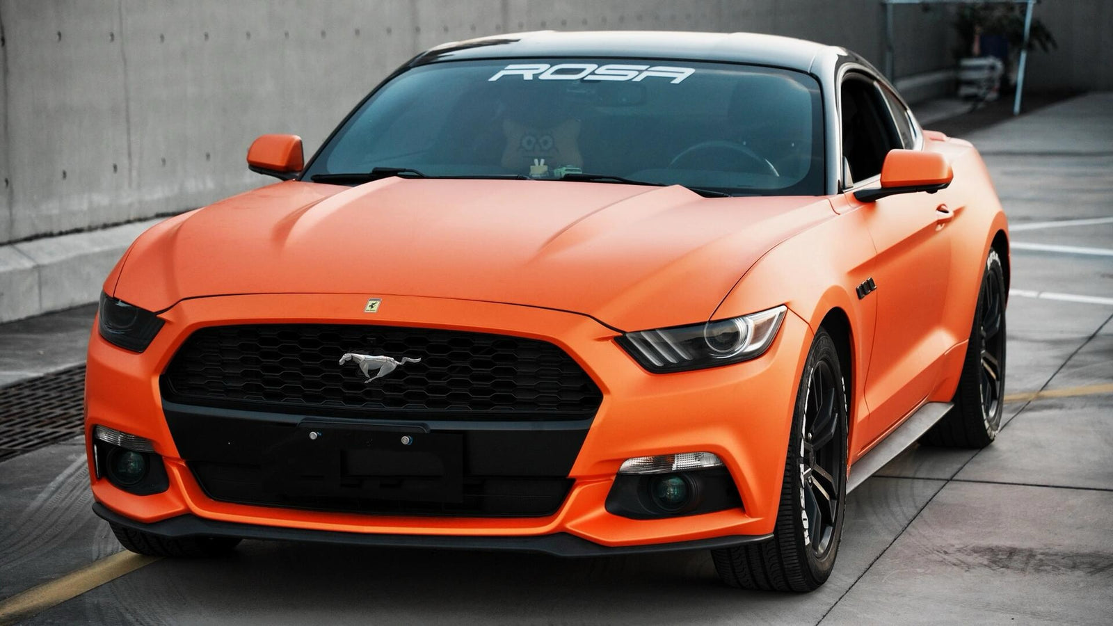 Matte Orange Vinyl Wrap