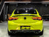 Satin Metallic Neon Yellow Vinyl Wrap Car