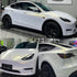 Color Shift Glitter White Gold Vinyl Wrap Car
