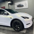 Color Shift Glitter White Gold Vinyl Wrap color