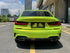 Gloss Metallic Neon Fluorescent  Yellow Vinyl Wrap Car