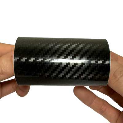 5D Carbon Fiber Black Vinyl Wrap