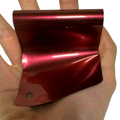Gloss Metallic Rufous Red Vinyl Wrap