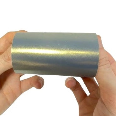Color Shift Diamond Gray Gold Vinyl Wrap
