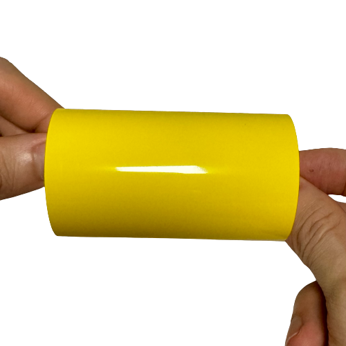 Gloss Racing Yellow Vinyl Wrap Color Material