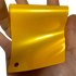 Gloss Metallic Golden Yellow Vinyl Wrap Film Color