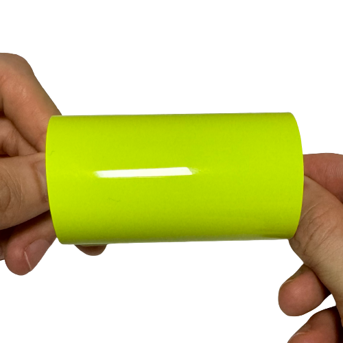 Gloss Chartreuse Yellow Vinyl Wrap Film Color