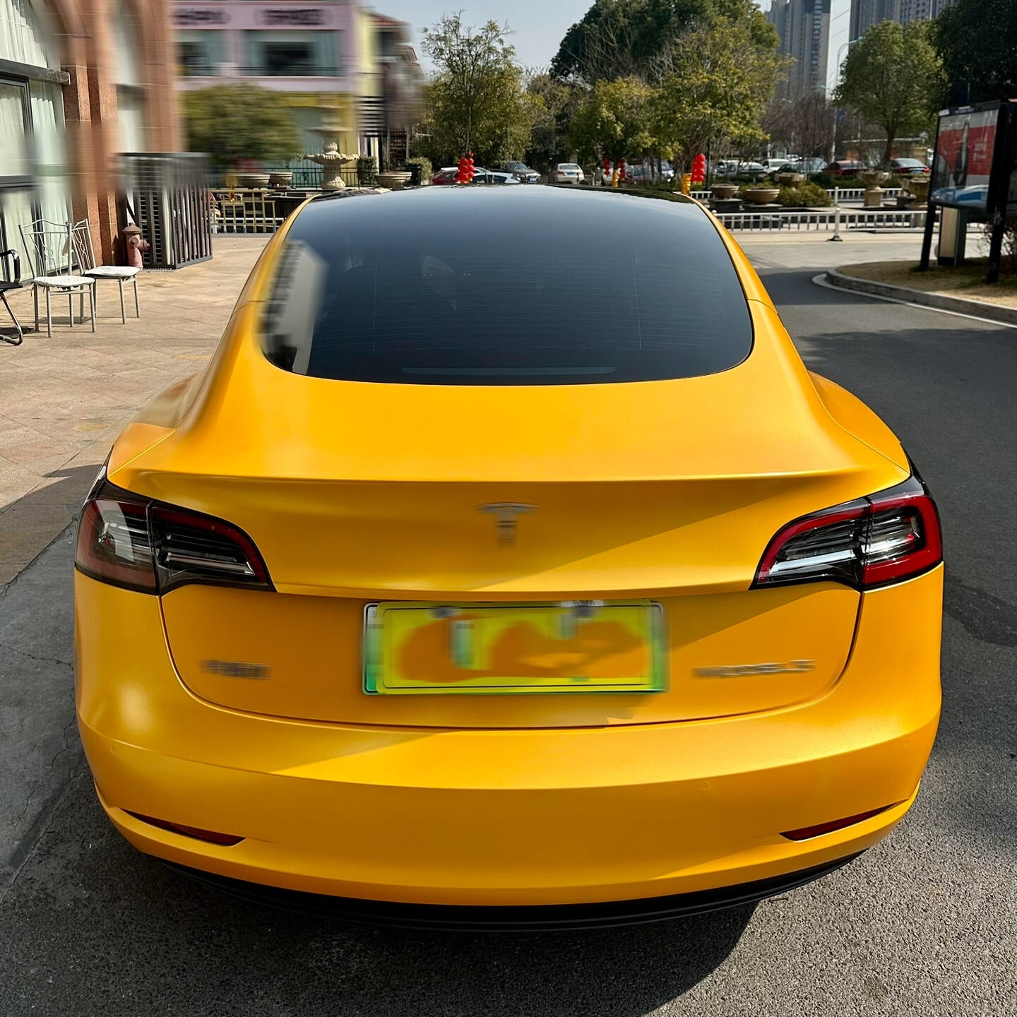 Satin Metallic Golden Yellow Vinyl Wrap Color film