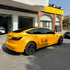 Satin Metallic Golden Yellow Vinyl Wrap Colored