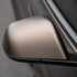 Satin Chrome Obsidian Gray Car Wrap
