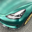 Satin Metallic Emerald Green Vinyl Wrap