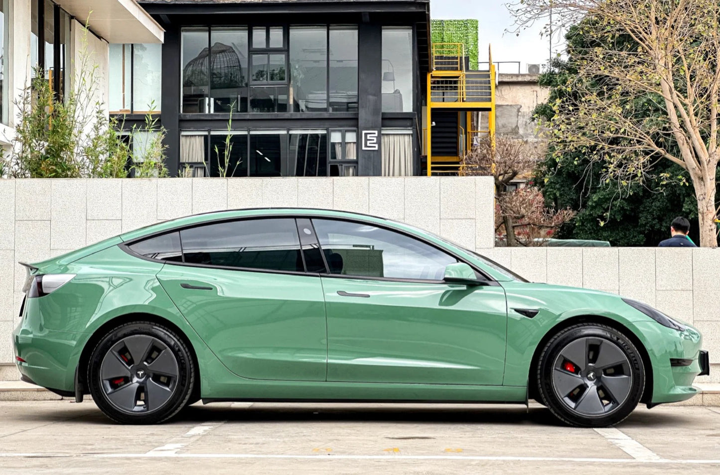 Gloss Berry Green Vinyl Wrap